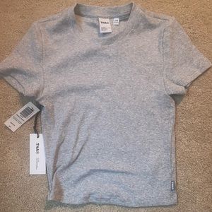 Aritzia TNA Ribbed Waist T-shirt
